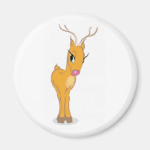 Cute Reindeer Magneet