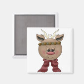 Cute Reindeer Magneet (Voorkant / Achterkant)