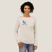 Cute Reindeer Merry Christmas T-Shirt | Custom Hol (Voorkant)