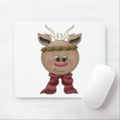 Cute Reindeer Muismat (Met muis)