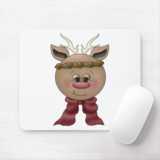 Cute Reindeer Muismat (Met muis)