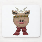 Cute Reindeer Muismat (Voorkant)