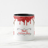 Cute Reindeer personaliseren Mok (Midden)