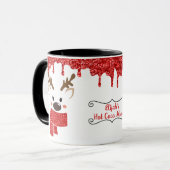 Cute Reindeer personaliseren Mok (Voorkant links)