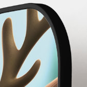 Cute Reindeer Pickleball Paddle (Links Detail)