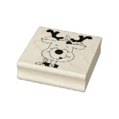Cute Reindeer Rubberstempel (Stempel)