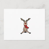 CUTE REINDEER, Rudolph Briefkaart (Voorkant)