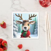 Cute Reindeer Servet (Insitu)