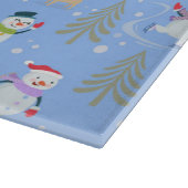 Cute Reindeer, Snowman en Reindeer Snijplank (Hoek)