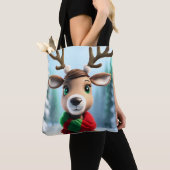 Cute Reindeer Tote Bag (Dichtbij)