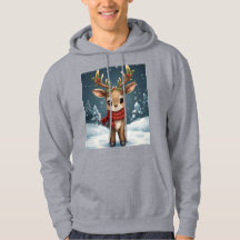 Cute rendier kerst coole winterkleding voor 