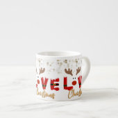 Cute Rendier KERST Espresso Kop (Voorkant rechts)