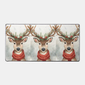 Cute Rendier Kerstbureaumat Bureaumat (Voorkant)