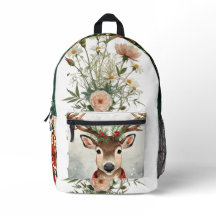 Cute Rendier Vakantie Rugzak Voor Festieve Winter