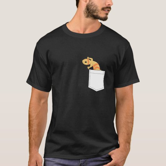 Cute Reptile Funny Leopard Gecko T-shirt (Voorkant)