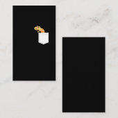 Cute Reptile Funny Leopard Gecko Visitekaartje (Voorkant / Achterkant)