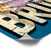 Cute Reptile Kids Boys Girls Bruh Leopard Gecko Lo Poster (Hoek)