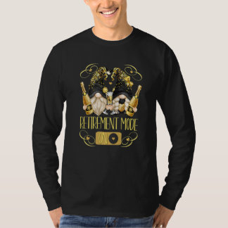 Cute retirement champagne Mode voor vrouwen met Re T-shirt