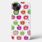 Cute retro-appelpatroon Case-Mate iPhone case (Achterkant)