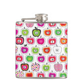 Cute retro-appelpatroon heupfles (Voorkant)