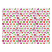 Cute retro-appelpatroon tafelkleed (Voorkant (Horizontaal))