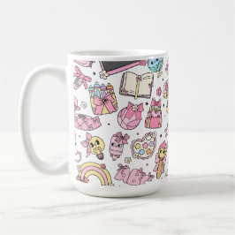Cute Retro Back To School Teacher Coffee Tea Mug Koffiemok