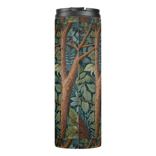 Cute retro boho Sloth Hang in there Thermosbeker (Achterkant)