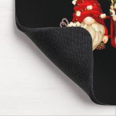 Cute Retro Chocolate Hot Cocoa Mug Funny Gnomes Ch Muismat (Hoek)