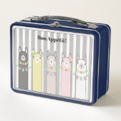 Cute Retro Colorful Llamas Custom (Voorkant)