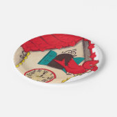 Cute retro  cuckoo klokpartij papieren bordje (Gekanteld)