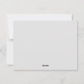 Cute retro-doodle bloemen Paaskaart Feestdagenkaart (Achterkant)