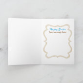 Cute retro  Easter Angels voegt bericht toe Kaart (Binnen)