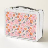 Cute Retro Floral Pattern (Achterkant)