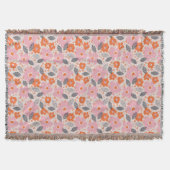 Cute Retro Floral Pattern Deken (Voorkant)