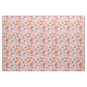 Cute Retro Floral Pattern Stof (Fat Quarter)