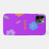 Cute Retro Flower Case-Mate iPhone Case (Achterkant (horizontaal))