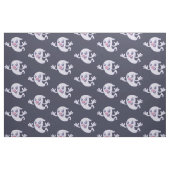 Cute Retro Ghost Stof (Fat Quarter)