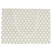 Cute Retro Girl Cocktail Gift Bag Groot Cadeauzakje (Achterkant)