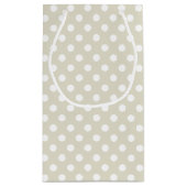 Cute Retro Girl Cocktail Gift Bag Klein Cadeauzakje (Achterkant)