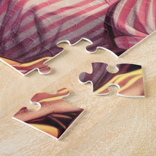 Cute Retro Girl Legpuzzel (Zijkant)