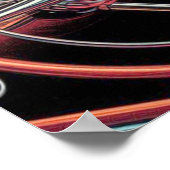 Cute Retro Girl Poster (Hoek)