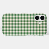 Cute Retro Green Gingham Pset Pattern Case-Mate iPhone Case (Achterkant (horizontaal))
