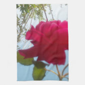 Cute Retro Hakuna Matata Gift Blue Red Green SKY Theedoek (Verticaal)