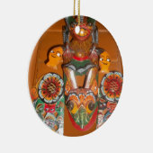 Cute Retro Halloween Bash Hakuna Matata Party Gift Keramisch Ornament (Rechts)