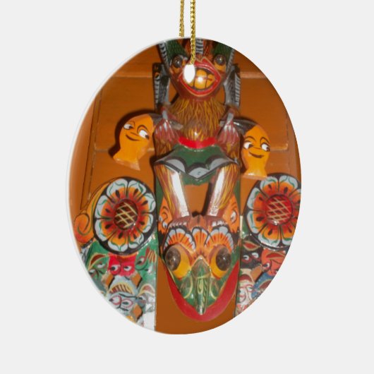 Cute Retro Halloween Bash Hakuna Matata Party Gift Keramisch Ornament (Rechts)