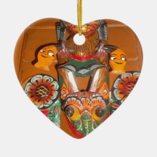 Cute Retro Halloween Bash Hakuna Matata Party Gift Keramisch Ornament (Voorkant)