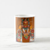 Cute Retro Halloween Bash Hakuna Matata Party Gift Koffiemok (Center)