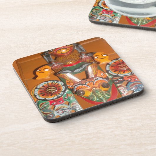 Cute Retro Halloween Bash Hakuna Matata Party Gift Onderzetter (Linkerzijde)