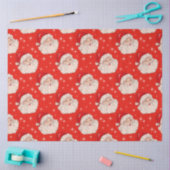 Cute Retro Kerstkerstkerstkerstontkoppeling Tissuepapier (Craft)