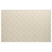 Cute retro kleurful polka stips stof (Yard (91,4 cm))